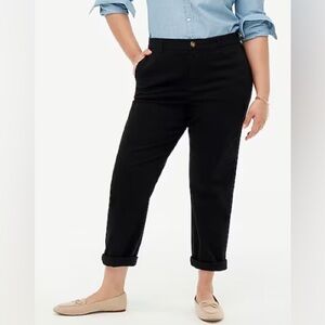 J Crew High Rise Girlfriend Chino Pants